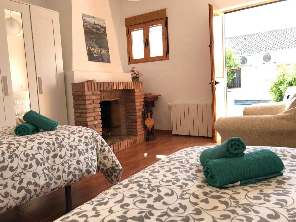 Gran Casa Rural Con Patio En Encinarejo De Cordoba Kültér fotó